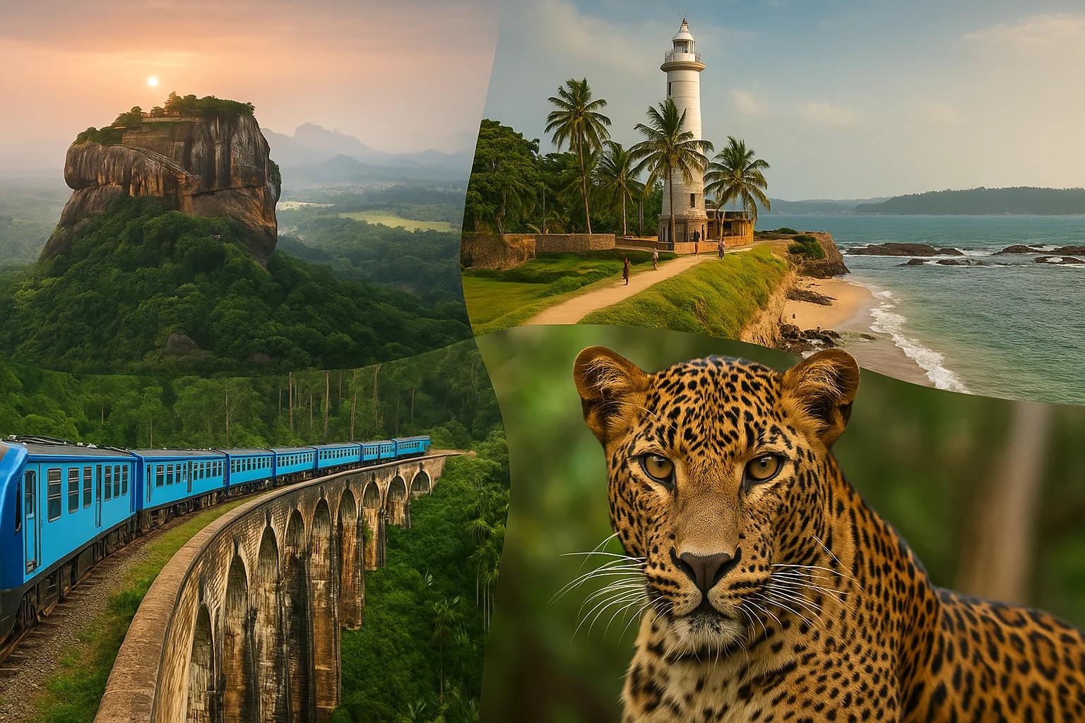 Sri Lanka 14 Days 13 Nights Tour | Culture, Wildlife, Mountains & Beaches